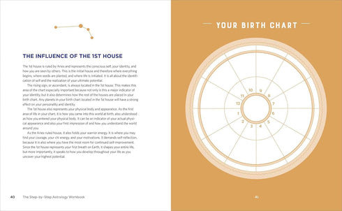 THE STEP-BY-STEP ASTROLOGY WORKBOOK - ECCLES. JESSIE